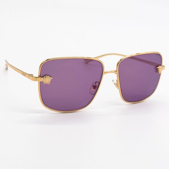 NEW VE2282 1002/AK VERSACE GOLD PINK SUNGLASSES VE2282 1002AK - Picture 5 of 10